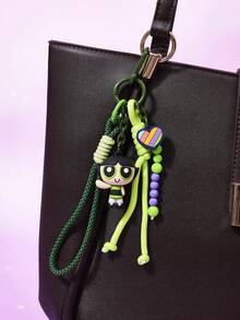 THE POWERPUFF GIRLS X Joivida Keychain, Bag Decoration, Bag Hanger Chain - Multicolor - View 4
