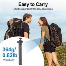 Teckwe Invisible Selfie Stick, Extended Long Pole (120cm/47.2in) | Compatible With Insta360 X5/X4/X3, Suitable For GP Hero 13/12/11, OSMO 360 Pocket 3, 1/4-Inch Extended Monopod For Action Camera - 66inch - View 11