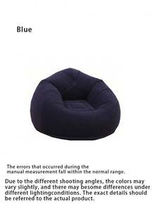Inflatable Sofa, Inflatable Camping Chair, Inflatable Lounge Sofa, Inflatable Chair, Folding Portable Inflatable Chair, Inflatable Sofa For Living Room, Bedroom, Reading Room, Suitable For Bedroom, Balcony, Outdoor Camping, Easy To Store And Carry. - Multicolor - View 10
