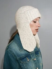Noxbound Women's Knitted Earflap Beanie Hat - Multicolor - View 3