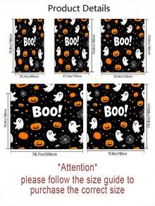 Tranh treo tường vải tapestry poster phông nền trang trí Halloween Eve sáng tạo, không khí lễ hội, tùy chỉnh DIY cho trang phục hóa trang - A - Xem 3