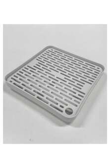 Small Pet Waste Box Made Of Pp Material With Double Layer Anti-Leakage, Holey Drainage(Drain Hole Closed By Default) And Easy-To-Remove Mesh, Suitable For Small Pet Waste Management And Year-Round Feeding, Ideal For Rabbits, Guinea Pigs, Hamsters, - C-White - View 13