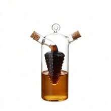 Haus Hana 2-In-1 Olive Oil And Vinegar Dispenser, Transparent Glass Oil And Vinegar Bottles, Oil Bottles With Dual Pour Spouts, Suitable For Kitchen Cooking Utensils - multi-specification - View 13