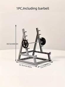 1 PC Holds Many Pens Non Slip Space Saving Barbell Holder Pencil Stand Desk Organizer For Home Office Studio Fitness Lovers Coworker Gift Christmas Birthday Back To School Must Have - View 2