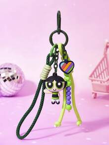 THE POWERPUFF GIRLS X Joivida Keychain, Bag Decoration, Bag Hanger Chain - Multicolor - View 15