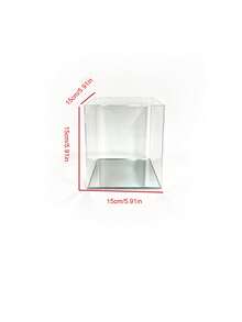 High‑Definition Collectible Display Box With Mirror Base, Assembled Transparent Acrylic Box, Alternative To Glass Box, Used For Displaying Figurines, Dolls, Ornaments, Home Storage & Organization, Gift Box - Multicolor 8 - View 17