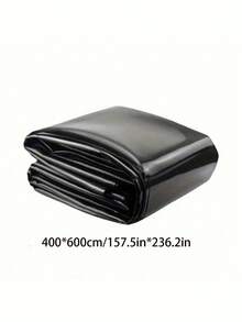 1PC High Density Polyethylene Heavy Duty UV Resistant Tear Resistant Reusable Waterproof Black Tarpaulin Fish Farming Pond Liner Gardening Agriculture Outdoor Pond Cover Sheet Durable Ripstop All Weather - A - View 7