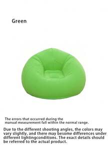 Inflatable Sofa, Inflatable Camping Chair, Inflatable Lounge Sofa, Inflatable Chair, Folding Portable Inflatable Chair, Inflatable Sofa For Living Room, Bedroom, Reading Room, Suitable For Bedroom, Balcony, Outdoor Camping, Easy To Store And Carry. - Multicolor - View 12