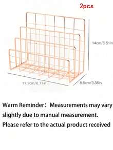 1 PC Nordic Minimalist Iron Creative Office Storage Rack, Nordic Minimalist Three-Tier File And Magazine Bookshelf - Multicolor - View 12