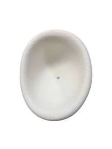 Wabi-Sabi Cloud Lampshade, Replacement Designer Japanese Pendant Light Accessory, Nordic French Cream Style Bar Counter Dining Table Restaurant Decorative Pendant Lampshade (Lampshade Base Only, Accessories Not Included) - Semicircle - View 7