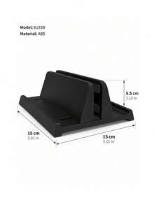 Teckwe 1PC Adjustable Space Saving Sturdy ABS Laptop Stand Holder Base Desktop Organizer Riser Ergonomic Design For Home Office Workspace Computer Desk Laptop Accessory. - View 7