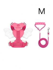 Lightweight Angel Wings Pet Harness & Leash Set, No-Pull Walking Strap For Small & Medium Dogs - Multicolor - View 24