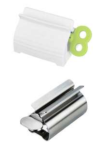 2PCS Toothpaste Squeezer Slouchy Children Toothpaste Squeezer Tool Clip Facial Cleanser Squeezer Manual Rotating Squeezer Tool - multicolor - View 10