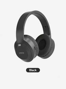 JMMO Wireless Over Ear Headphones, Soft Cushioned Bluetooth Headset With Long Battery Life, Minimalist Cream Noise Isolation Headphones For Travel Study Gaming - View 9