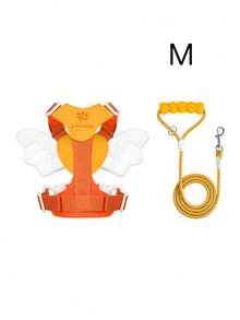 Lightweight Angel Wings Pet Harness & Leash Set, No-Pull Walking Strap For Small & Medium Dogs - Multicolor - View 23