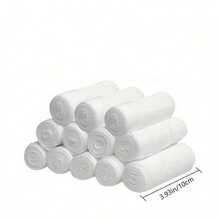 12 Rolls Elastic PBT Bandage, Breathable Stretchable Sports Tape, White Mummy Decoration Bandage For Halloween & Gym Use - White - View 13