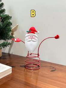 1PC Christmas Red Wine Glass Rack Holder Stand For Wine Bottles Drinking Glasses Holiday Party Kitchen Counter Storage Display Organizer Home Bar Decor Gift - View 12