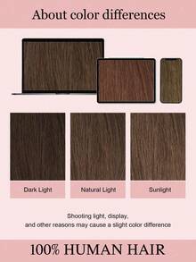 7PCS Straight Clip In Hair Extensions 100% Real Human Hair 14-24 Inch 115G Double Weft Invisible Clip Hair Extensions Remy Natural Human Hair For Women Girls Daily Use - S4A - View 8