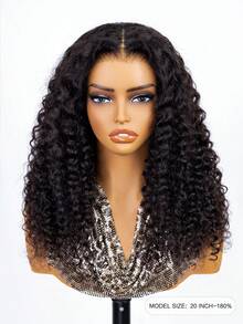 TrueHD 9AM Hair Wear & Go 深波浪真人髮假髮 6x4 HD蕾絲封口 無膠貼 預拔髮際線 自然外觀 180%密度 8-30英吋長 - SNatural - 查看 3