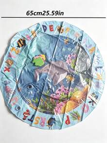 Inflatable Pet Water Play Mat, Summer Cooling Mat For Cats & Dogs, Water-Filled Play Bed, Sensing Water Toy. Tip: Trim Pets' Claws Before Use; Heavy Biting May Cause Leaks. - Multicolor - View 8
