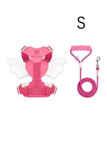 Lightweight Angel Wings Pet Harness & Leash Set, No-Pull Walking Strap For Small & Medium Dogs - Multicolor - View 20