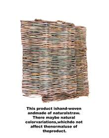 1PC Natural Grass Mat For Rabbits Guinea Pigs Hamsters, Breathable Moisture-Proof Cage Bedding, Pet Nest Supplies For Small Animals, Poultry, Indoor Outdoor Use - View 4