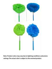 Extendable Microfiber Ceiling Fan Duster, Washable, Suitable For High Ceilings, Furniture And Car Cleaning, Multi-Functional Dusting Cleaning Tool, Easy To Clean Home Supplies - multicolor - View 2