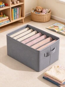 Thickened Divided Clothes Storage Box, Drawer Organizer For Pants, Jeans, Hoodies And Underwear - B - View 11