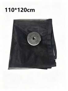 1pc Window Mesh Screen, Mosquito Proof Netting, Drill-Free Self-Adhesive, Simple To Install. Durable Fiberglass Fabric For Ventilation & Mosquito Blocking, Removable Washable Reusable. Fits Ideal For Kitchen, Home, Apartment And Daily Household Use. - black - View 10