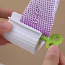 2PCS Toothpaste Squeezer Slouchy Children Toothpaste Squeezer Tool Clip Facial Cleanser Squeezer Manual Rotating Squeezer Tool - multicolor - View 7