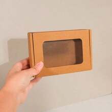 12pcs White Window Paper Boxes, Transparent Window Courier Packaging Boxes, Gift Boxes, Corrugated Paper Cartons, Shipping Boxes, Mailer Boxes - 12pcs - View 15