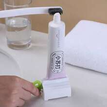 2PCS Toothpaste Squeezer Slouchy Children Toothpaste Squeezer Tool Clip Facial Cleanser Squeezer Manual Rotating Squeezer Tool - multicolor - View 8
