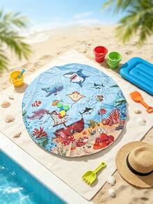Inflatable Pet Water Play Mat, Summer Cooling Mat For Cats & Dogs, Water-Filled Play Bed, Sensing Water Toy. Tip: Trim Pets' Claws Before Use; Heavy Biting May Cause Leaks. - Multicolor - View 3