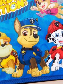 SHEIN | PAW Patrol 1個花紋印花保溫午餐袋，可保溫或保冷，野餐袋 - 寶藍天藍 - 查看 4