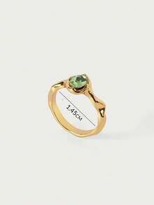 Glisma 1Psc Women's Single Ring - Gold - View 29