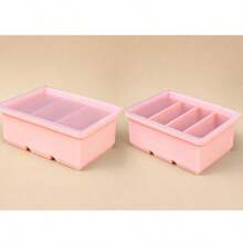 Silicone Ice Mold With Lid - Large Capacity For Soft Ice Cubes, Suitable For Refrigerator, One Cup Size For Soup, Soup And Sauce , Great For Use In Christmas, Halloween, Easter, And Thanksgiving - Multicolor - View 16