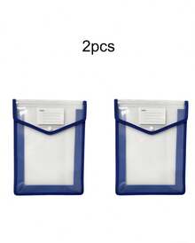 1 cái/2 cái/4 cái túi đựng hồ sơ A4 sọc chéo màu, túi đựng giấy tờ, túi đựng hồ sơ trong suốt 3D, túi đựng bìa hồ sơ, túi lưu trữ sản phẩm, túi đựng hồ sơ đứng, túi đựng hồ sơ văn phòng dạng phong bì, văn phòng phẩm, hợp đồng, quay lại trường học, đồ dùng học tập - Nhiều màu - Xem 9