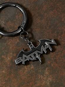 BATMAN X SHEIN 時尚酷炫鋅合金立體面具鑰匙圈包包吊飾紀念收藏禮物復古 - 彩色 - 查看 4