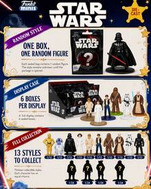 Jada StarWarss Mini Mystery Figure Blind Bag, Die-Cast Collectible Character Toy, 1pc Surprise Pack, Sci-Fi Action Figure For Desk Decor, Collection Display - Multicolor - View 4