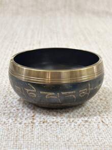 One Singing Bowl Per Set, Meditation Sound Bowl, Hand-Hammered, Suitable For Yoga, Meditation, Mindfulness Practice, And Chakra Balancing - Multicolor - View 3
