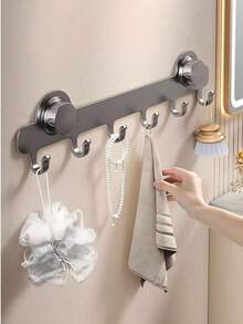 Strong Suction Door Hook, Heavy Duty, Suitable For Home Entrance And Coat Hanger - Multicolor - View 7
