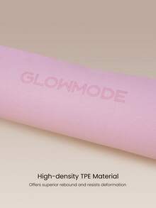 GLOWMODE Find Your Zen 加寬瑜伽墊 雙面防滑抓地 耐汗塗層 適用瑜伽 皮拉提斯 工作室 健身房 運動健身 養生配件 - 粉藍色 - 查看 6