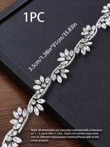 1-Inch Crystal Chain - 90cm Crystal Diamond Roll With Sparkle, Diamond Chain For DIY Crafts, Home And Clothing Decoration, Fashion Accessories, Crystal Diamond Sparkle - multicolor - View 12