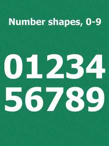1pc PVC Self-Adhesive White Number Sticker - 5.91 Inch (15 Cm) Commercial Grade High Visibility Reflective Trash Can Label, No Residue Edges; Suitable For Wheeled Trash Cans, Large Garbage Bins, Vehicle Trash Cans And Garage Storage Organization - Multicolor - View 3