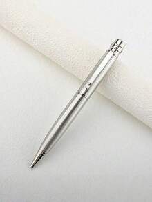 1pc Classic Metal Rollerball Pen, 0.7mm Nib, Writing Ink, Elegant Office And School Stationery Ballpoint Pen. - 3010P - View 11