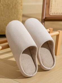 Yawasoul Men's Home Autumn And Winter Home Shoes Soft Sole Light And Quiet Built-In Memory Sponge Comfortable Indoor Slippers Spring And Autumn - Beige - View 10