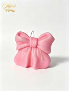 Muroi Mono 1pc/2pcs 3D Bowknot Shaped Scented Candle, Ins Style Handmade Aromatherapy Candle For Home Decor, Birthday & Holiday Gift - bow - View 7