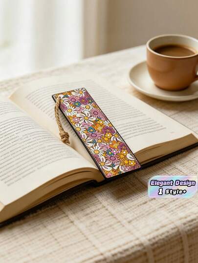 2PCS Durable Leather Bookmarks Set Waterproof Thin Elegant Stylish Bookmark For Men Women Book Lovers Readers Travel Birthday Christmas Thanksgiving Gift Book Accessories Stationery