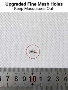 Self‑Adhesive Window Screen Mesh, Cut‑To‑Size Insect Fly Mosquito Net Curtain, Multi‑Color DIY Window Net For Indoor Home Use - A - View 4