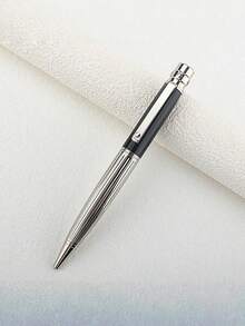 1pc Classic Metal Rollerball Pen, 0.7mm Nib, Writing Ink, Elegant Office And School Stationery Ballpoint Pen. - 3010P - View 17